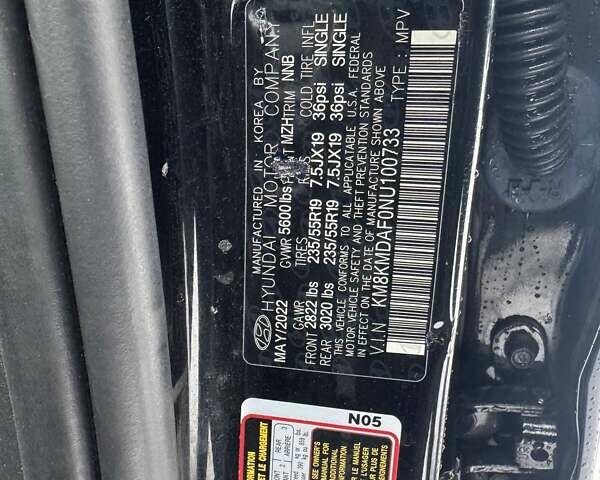 Чорний Хендай Ioniq 5, об'ємом двигуна 0 л та пробігом 169 тис. км за 17300 $, фото 13 на Automoto.ua