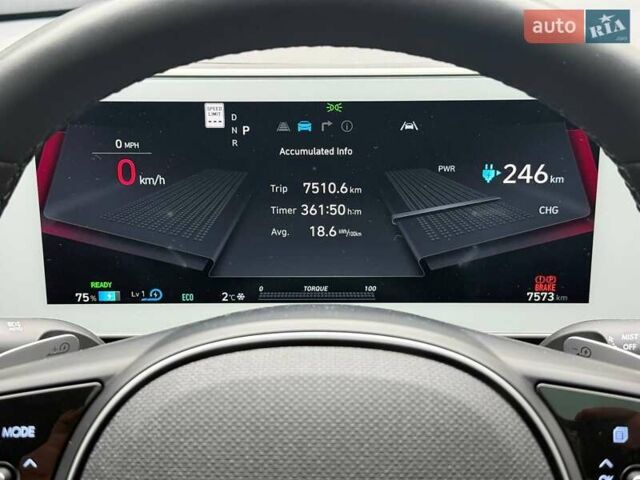 Черный Хендай Ioniq 5, объемом двигателя 0 л и пробегом 7 тыс. км за 32000 $, фото 45 на Automoto.ua