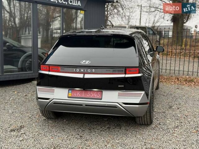 Черный Хендай Ioniq 5, объемом двигателя 0 л и пробегом 7 тыс. км за 32000 $, фото 13 на Automoto.ua