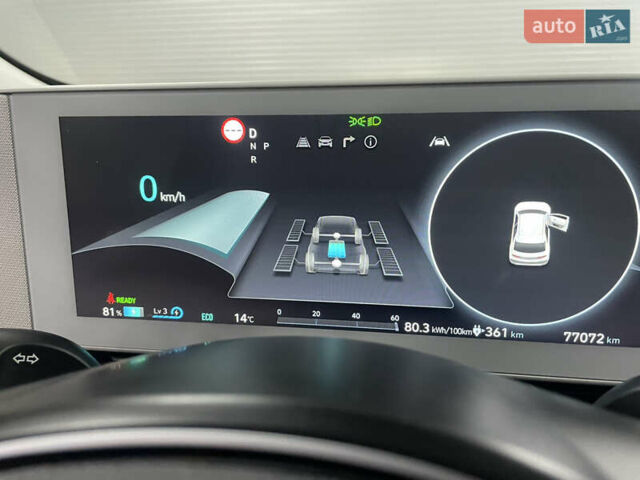 Чорний Хендай Ioniq 5, об'ємом двигуна 0 л та пробігом 75 тис. км за 26900 $, фото 4 на Automoto.ua