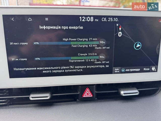 Сірий Хендай Ioniq 5, об'ємом двигуна 0 л та пробігом 93 тис. км за 28200 $, фото 37 на Automoto.ua