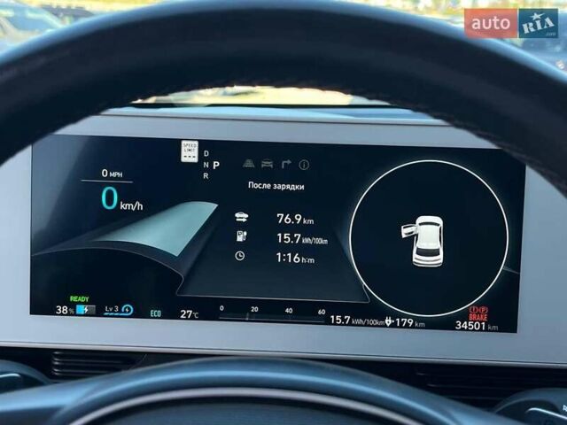 Серый Хендай Ioniq 5, объемом двигателя 0 л и пробегом 34 тыс. км за 26740 $, фото 38 на Automoto.ua