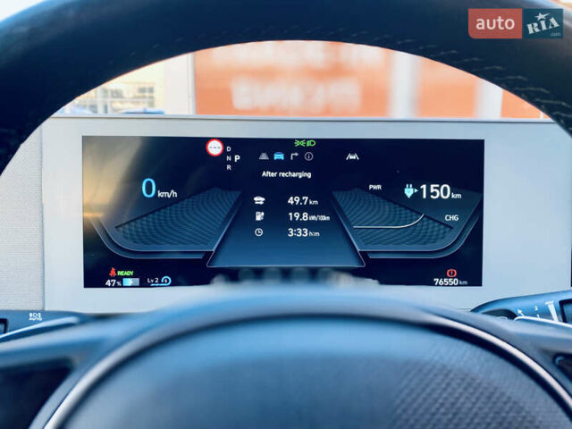 Серый Хендай Ioniq 5, объемом двигателя 0 л и пробегом 75 тыс. км за 25800 $, фото 13 на Automoto.ua