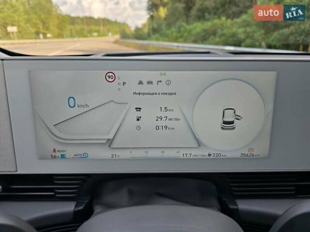 Сірий Хендай Ioniq 5, об'ємом двигуна 0 л та пробігом 35 тис. км за 36699 $, фото 71 на Automoto.ua
