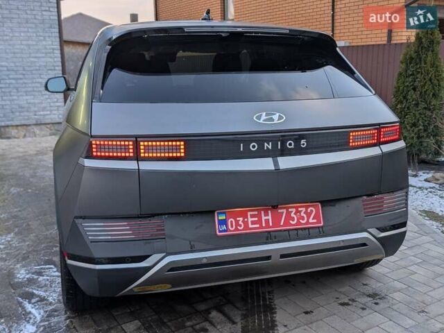 Серый Хендай Ioniq 5, объемом двигателя 0 л и пробегом 24 тыс. км за 25500 $, фото 12 на Automoto.ua