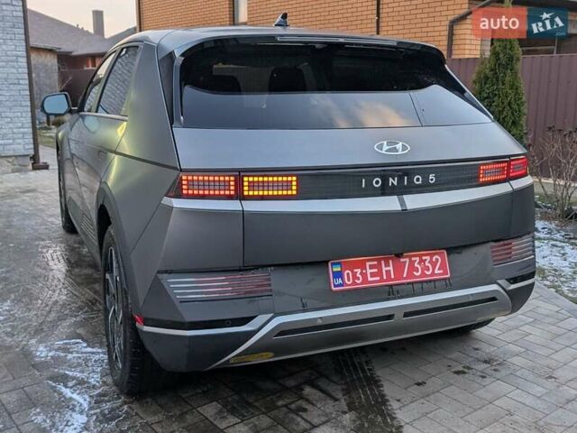 Серый Хендай Ioniq 5, объемом двигателя 0 л и пробегом 24 тыс. км за 25500 $, фото 11 на Automoto.ua