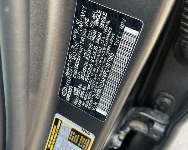 Сірий Хендай Ioniq 5, об'ємом двигуна 0 л та пробігом 13 тис. км за 33500 $, фото 47 на Automoto.ua