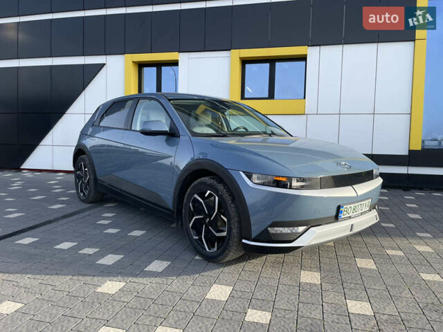 Синий Хендай Ioniq 5, объемом двигателя 0 л и пробегом 30 тыс. км за 26000 $, фото 3 на Automoto.ua