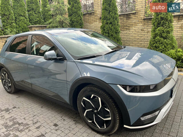 Синий Хендай Ioniq 5, объемом двигателя 0 л и пробегом 24 тыс. км за 28300 $, фото 8 на Automoto.ua