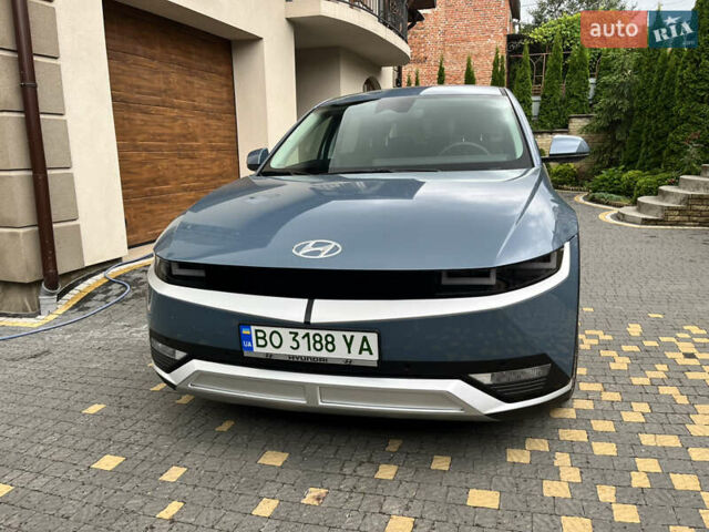 Синий Хендай Ioniq 5, объемом двигателя 0 л и пробегом 24 тыс. км за 28300 $, фото 1 на Automoto.ua