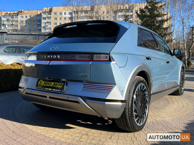 Синий Хендай Ioniq 5, объемом двигателя 77 л и пробегом 1000 тыс. км за 40700 $, фото 6 на Automoto.ua