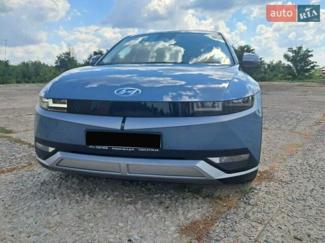 Синий Хендай Ioniq 5, объемом двигателя 0 л и пробегом 1 тыс. км за 32200 $, фото 7 на Automoto.ua