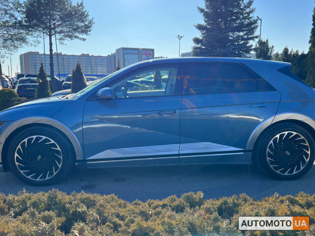 Синий Хендай Ioniq 5, объемом двигателя 77 л и пробегом 1000 тыс. км за 40700 $, фото 3 на Automoto.ua