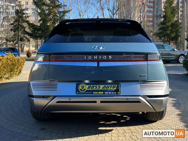 Синий Хендай Ioniq 5, объемом двигателя 77 л и пробегом 1000 тыс. км за 40700 $, фото 5 на Automoto.ua