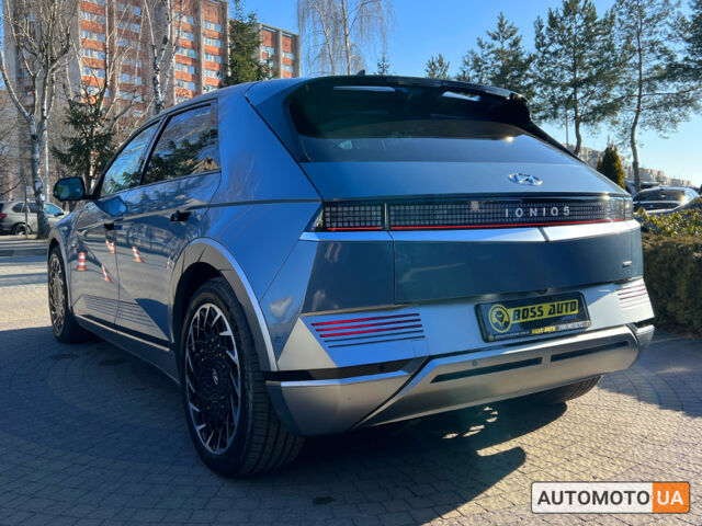 Синий Хендай Ioniq 5, объемом двигателя 77 л и пробегом 1000 тыс. км за 40700 $, фото 4 на Automoto.ua