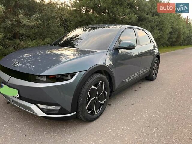 Синий Хендай Ioniq 5, объемом двигателя 0 л и пробегом 8 тыс. км за 29000 $, фото 1 на Automoto.ua