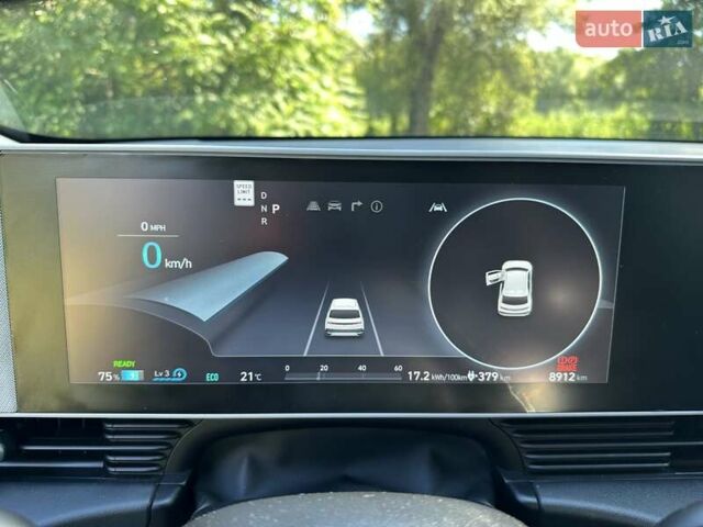 Синий Хендай Ioniq 5, объемом двигателя 0 л и пробегом 8 тыс. км за 27800 $, фото 3 на Automoto.ua