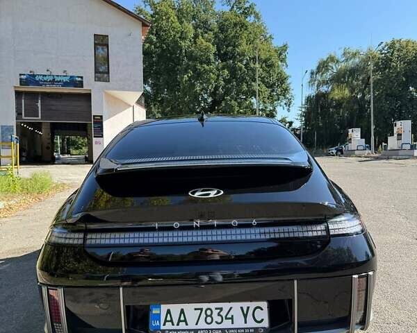 Черный Хендай IONIQ 6, объемом двигателя 0 л и пробегом 55 тыс. км за 24400 $, фото 6 на Automoto.ua