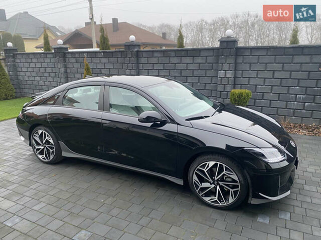 Черный Хендай IONIQ 6, объемом двигателя 0 л и пробегом 17 тыс. км за 24400 $, фото 9 на Automoto.ua