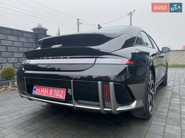 Черный Хендай IONIQ 6, объемом двигателя 0 л и пробегом 17 тыс. км за 24400 $, фото 12 на Automoto.ua
