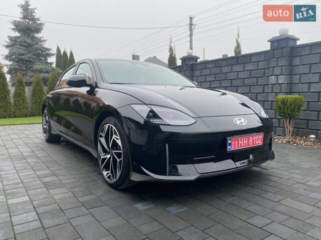 Черный Хендай IONIQ 6, объемом двигателя 0 л и пробегом 17 тыс. км за 24400 $, фото 6 на Automoto.ua