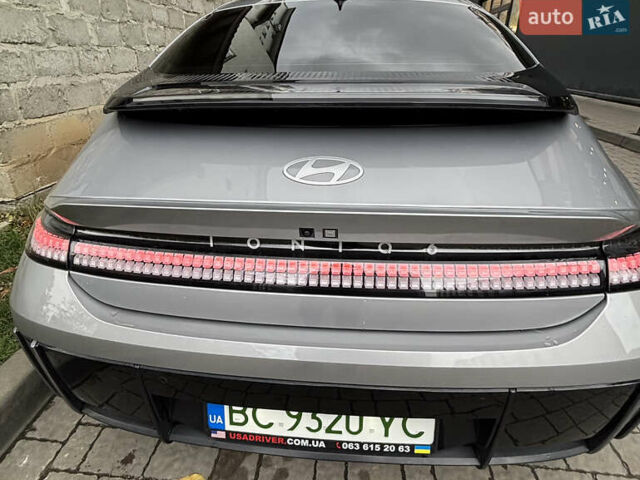 Сірий Хендай IONIQ 6, об'ємом двигуна 0 л та пробігом 12 тис. км за 27700 $, фото 2 на Automoto.ua