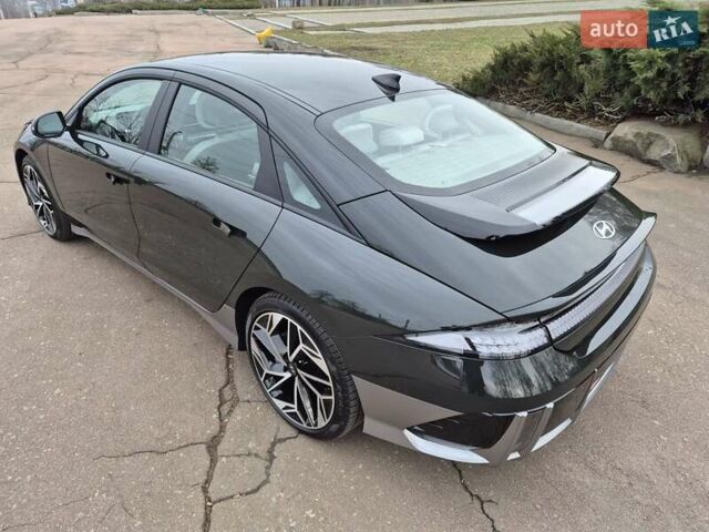 Зеленый Хендай IONIQ 6, объемом двигателя 0 л и пробегом 1 тыс. км за 38500 $, фото 9 на Automoto.ua