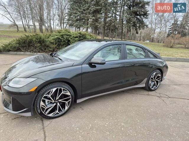 Зеленый Хендай IONIQ 6, объемом двигателя 0 л и пробегом 1 тыс. км за 38500 $, фото 4 на Automoto.ua