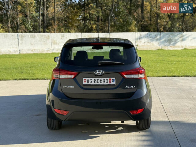 Черный Хендай ix20, объемом двигателя 1.6 л и пробегом 176 тыс. км за 10500 $, фото 5 на Automoto.ua