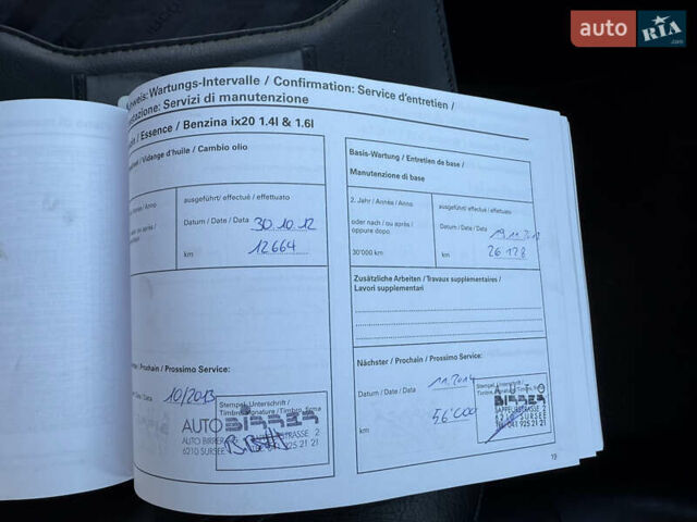 Черный Хендай ix20, объемом двигателя 1.6 л и пробегом 176 тыс. км за 10500 $, фото 34 на Automoto.ua