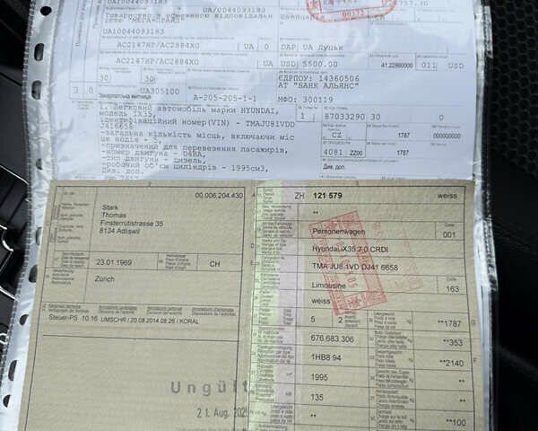 Білий Хендай іх35, об'ємом двигуна 2 л та пробігом 180 тис. км за 16300 $, фото 109 на Automoto.ua