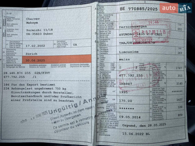 Белый Хендай их35, объемом двигателя 2 л и пробегом 182 тыс. км за 16699 $, фото 68 на Automoto.ua