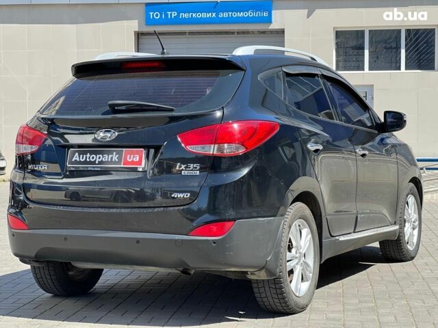 Чорний Хендай іх35, об'ємом двигуна 2 л та пробігом 218 тис. км за 12990 $, фото 7 на Automoto.ua