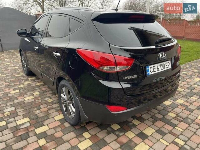 Чорний Хендай іх35, об'ємом двигуна 2 л та пробігом 210 тис. км за 12700 $, фото 3 на Automoto.ua