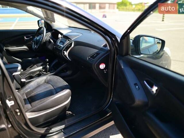 Чорний Хендай іх35, об'ємом двигуна 2 л та пробігом 226 тис. км за 10990 $, фото 16 на Automoto.ua