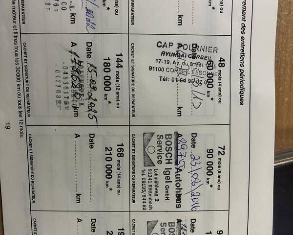 Черный Хендай их35, объемом двигателя 2 л и пробегом 184 тыс. км за 13500 $, фото 11 на Automoto.ua