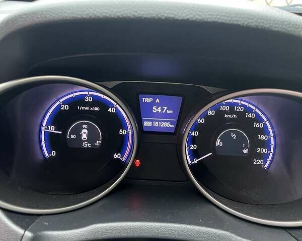 Чорний Хендай іх35, об'ємом двигуна 2 л та пробігом 181 тис. км за 12200 $, фото 12 на Automoto.ua