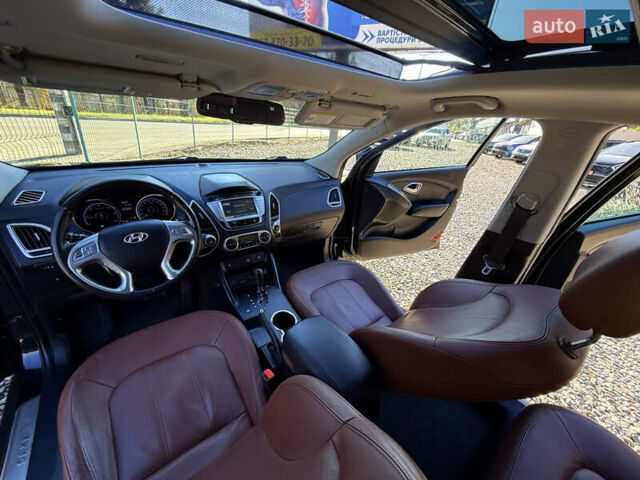 Чорний Хендай іх35, об'ємом двигуна 2 л та пробігом 153 тис. км за 13999 $, фото 24 на Automoto.ua