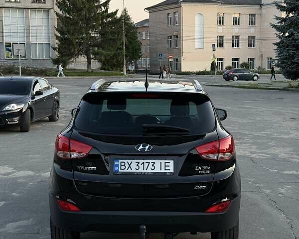 Чорний Хендай іх35, об'ємом двигуна 2 л та пробігом 173 тис. км за 13800 $, фото 5 на Automoto.ua