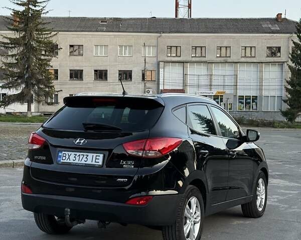 Чорний Хендай іх35, об'ємом двигуна 2 л та пробігом 173 тис. км за 13800 $, фото 6 на Automoto.ua
