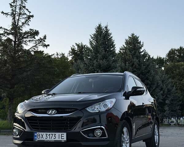 Чорний Хендай іх35, об'ємом двигуна 2 л та пробігом 173 тис. км за 13800 $, фото 3 на Automoto.ua