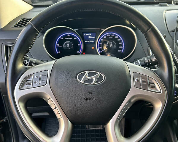 Чорний Хендай іх35, об'ємом двигуна 2 л та пробігом 241 тис. км за 14400 $, фото 10 на Automoto.ua