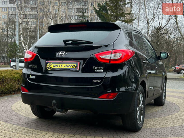 Чорний Хендай іх35, об'ємом двигуна 2 л та пробігом 238 тис. км за 15650 $, фото 6 на Automoto.ua