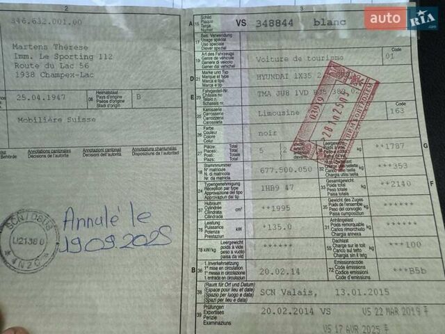 Черный Хендай их35, объемом двигателя 2 л и пробегом 182 тыс. км за 14650 $, фото 88 на Automoto.ua