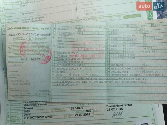Черный Хендай их35, объемом двигателя 2 л и пробегом 207 тыс. км за 15750 $, фото 90 на Automoto.ua
