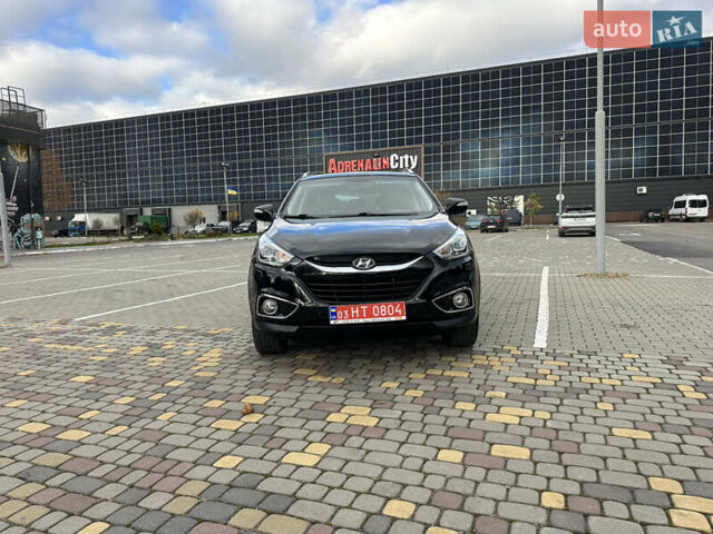 Чорний Хендай іх35, об'ємом двигуна 2 л та пробігом 164 тис. км за 17100 $, фото 1 на Automoto.ua