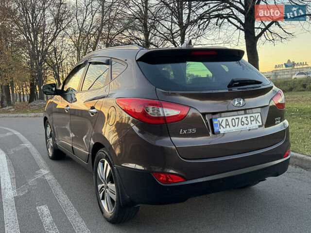 Коричневий Хендай іх35, об'ємом двигуна 2 л та пробігом 176 тис. км за 14500 $, фото 15 на Automoto.ua