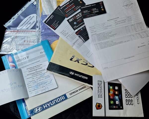 Сірий Хендай іх35, об'ємом двигуна 2 л та пробігом 174 тис. км за 12000 $, фото 15 на Automoto.ua