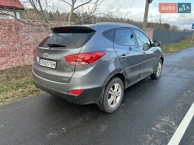 Сірий Хендай іх35, об'ємом двигуна 2 л та пробігом 175 тис. км за 15000 $, фото 2 на Automoto.ua