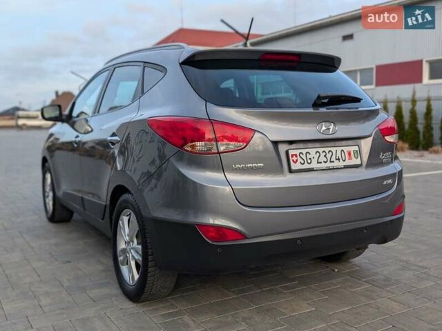 Сірий Хендай іх35, об'ємом двигуна 2 л та пробігом 222 тис. км за 13950 $, фото 11 на Automoto.ua